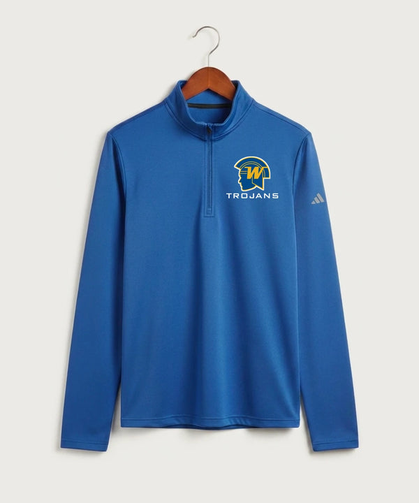 Wayzata High School Football (Boys) - Collegiate Royal Men's Ultimate365 Lightweight Quarter-Zip Pullover