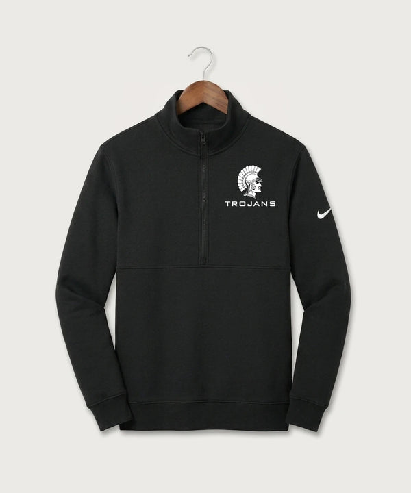 GF E2E Test 10 Player Packs - Black Nike Club Fleece Sleeve Swoosh 1/2-Zip NKDX6718