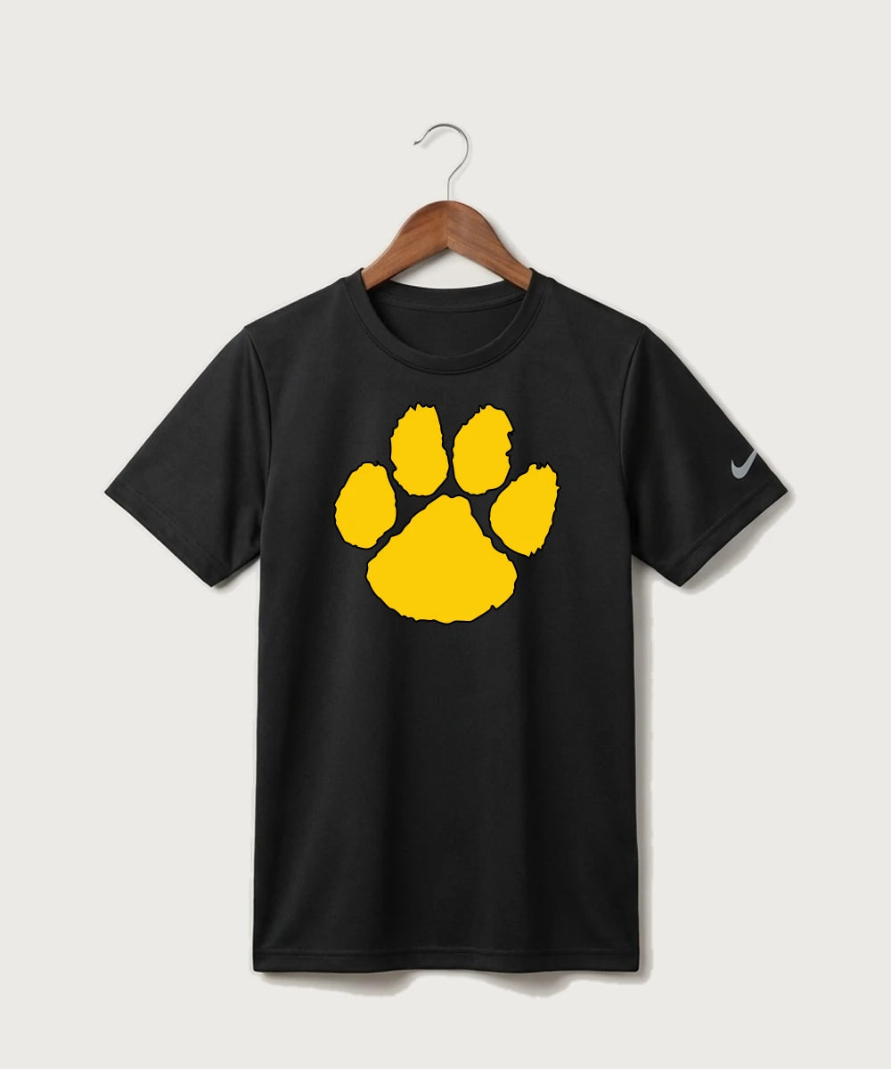 Plainview Elgin Millville H S Football (Boys) - Black Nike Youth Swoosh Sleeve rLegend Tee NKDX8787
