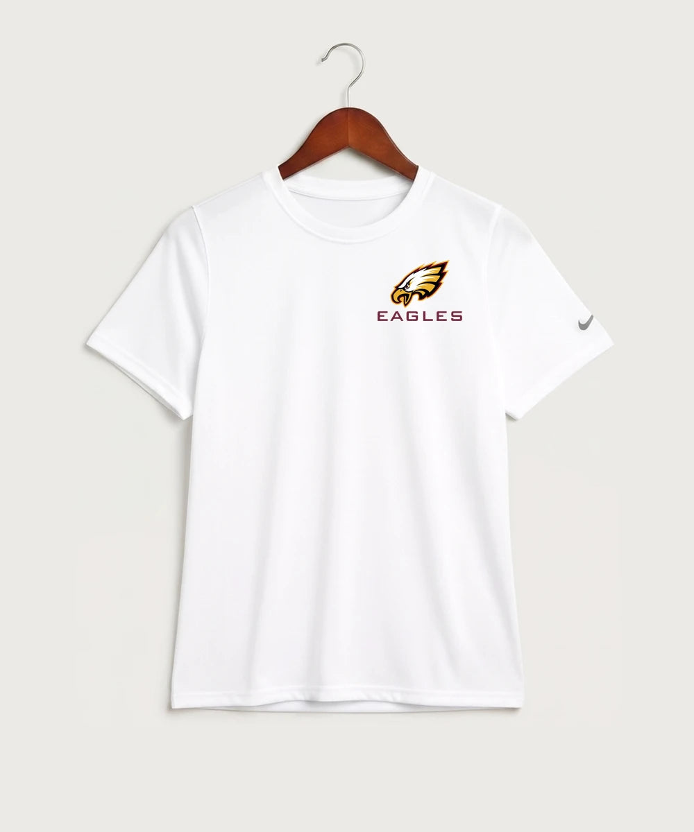 Dover-Eyota High School Football (Boys) - White Nike Youth Swoosh Sleeve rLegend Tee NKDX8787