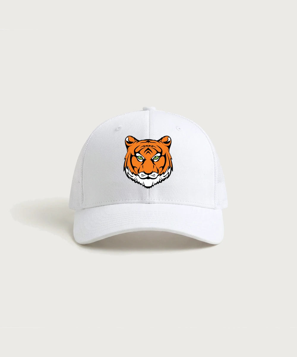 Princeton High School Football (Boys) - White/ White Sport-Tek Club Trucker Cap STC46