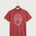 Milaca High School Football (Boys) - Heather Red Port & Co Core Cotton Tee. PC54