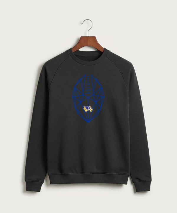 Wadena Deer Creek High School Football (Boys) - Black Crewneck
