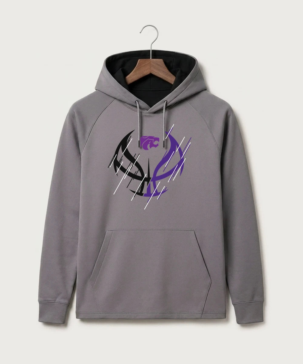 Axtell High School Basketball (Girls) Team Store - Gray Hoodie