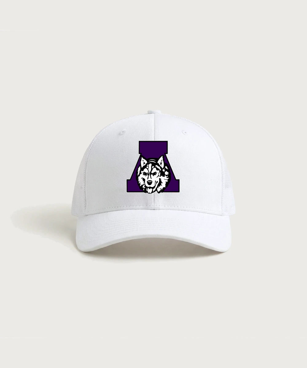 Albany High School Football (Boys) - White/ White Sport-Tek Club Trucker Cap STC46
