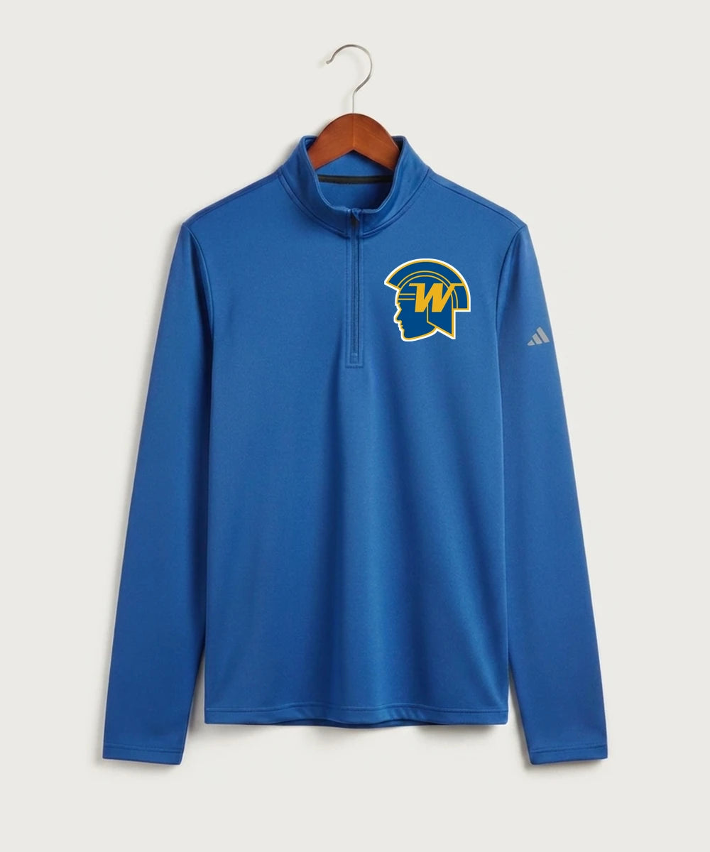 Wayzata High School Football (Boys) - Collegiate Royal Men's Ultimate365 Lightweight Quarter-Zip Pullover