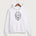 Fillmore Central High School Football (Boys) - White Port & Co Core Fleece Pullover Hooded Sweatshirt. PC78H