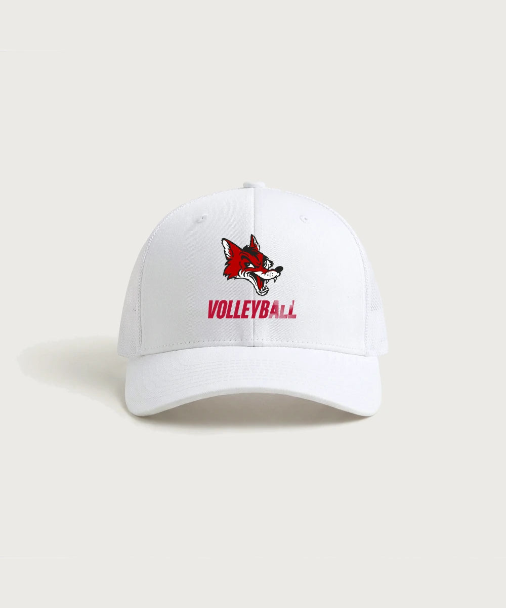 Ely Memorial High School Volleyball (Girls) - White/ White Sport-Tek Club Trucker Cap STC46