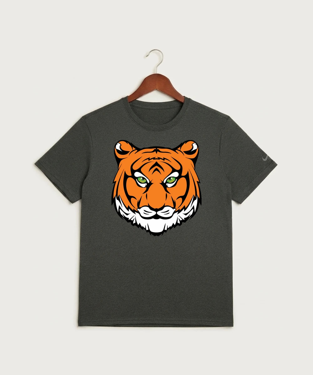 Princeton High School Football (Boys) - Dark Smoke Heather Nike Swoosh Sleeve rLegend Tee NKDX8730