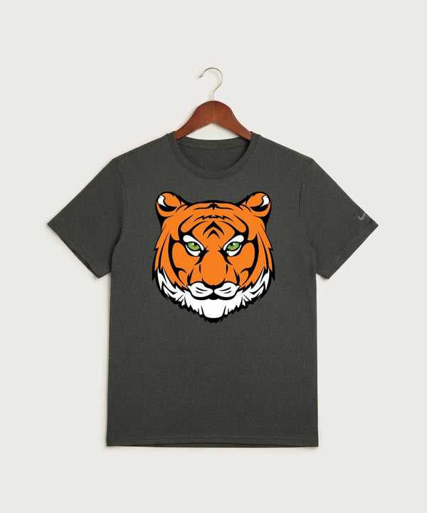 Princeton High School Football (Boys) - Dark Smoke Heather Nike Swoosh Sleeve rLegend Tee NKDX8730