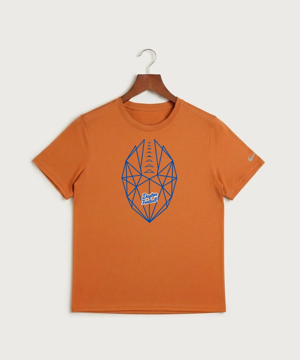 Jonathan Dayton High School Football Team Store - Desert Orange Nike Swoosh Sleeve rLegend Tee NKDX8730