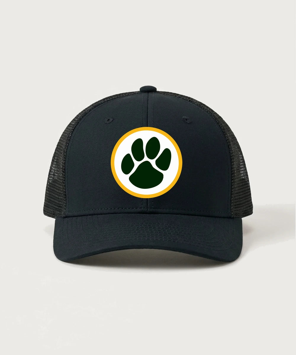 Ashwaubenon High School Football (Boys) (Sandbox) - Black/ Black Sport-Tek Club Trucker Cap STC46