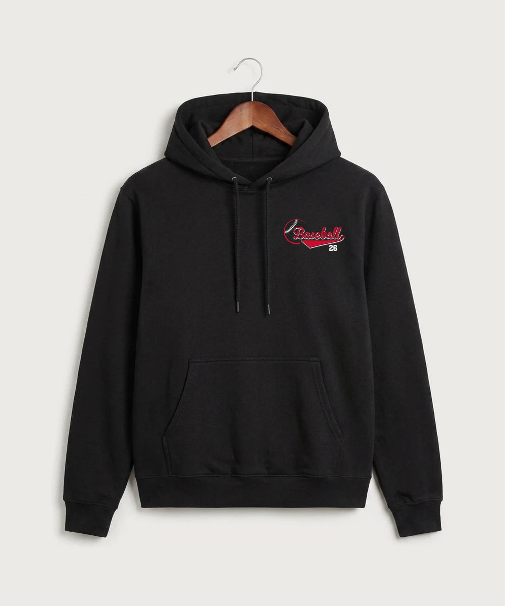 GF E2E Test 04 Baseball - Black Hoodie Value