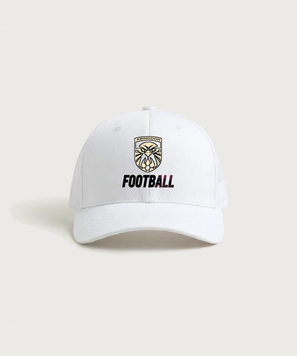 Abingdon High School Football (Boys) - White/ White Sport-Tek Club Trucker Cap STC46