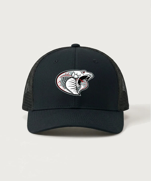Triton High School Volleyball (Girls) - Black/ Black Sport-Tek Club Trucker Cap STC46