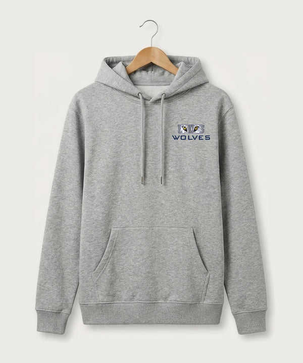 Walker Hackensack Akeley Volleyball (Girls) - Heather Grey Hoodie Value