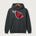 Forreston Cross Country - Black Heather Port & Co Core Fleece Pullover Hooded Sweatshirt. PC78H