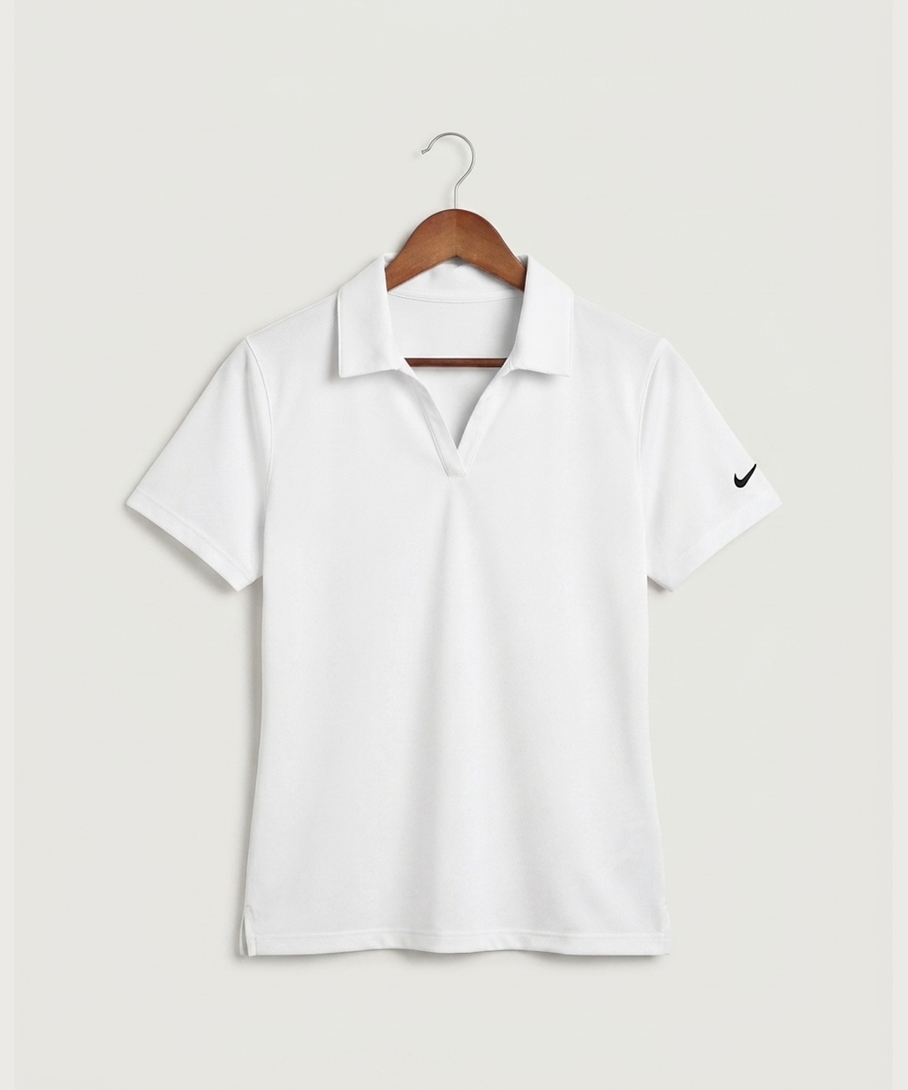 Wisconsin Hanger Test - White Polo - Left Chest