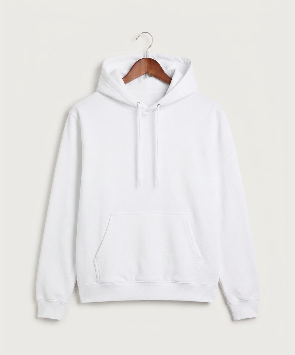 Wisconsin Hanger Test - White Hoodie Value - Left Chest