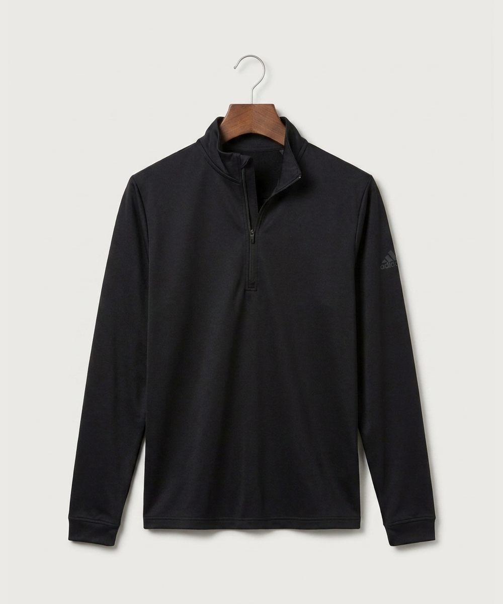 Wisconsin Hanger Test - Black Men's Ultimate365 Lightweight Quarter-Zip Pullover