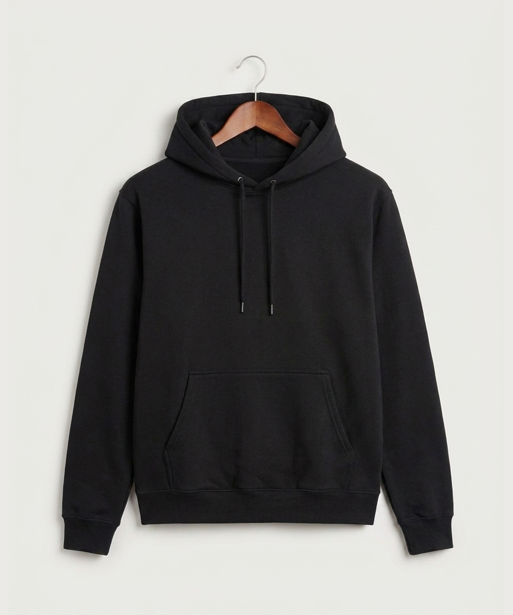 Wisconsin Hanger Test - Black Hoodie - Left Chest