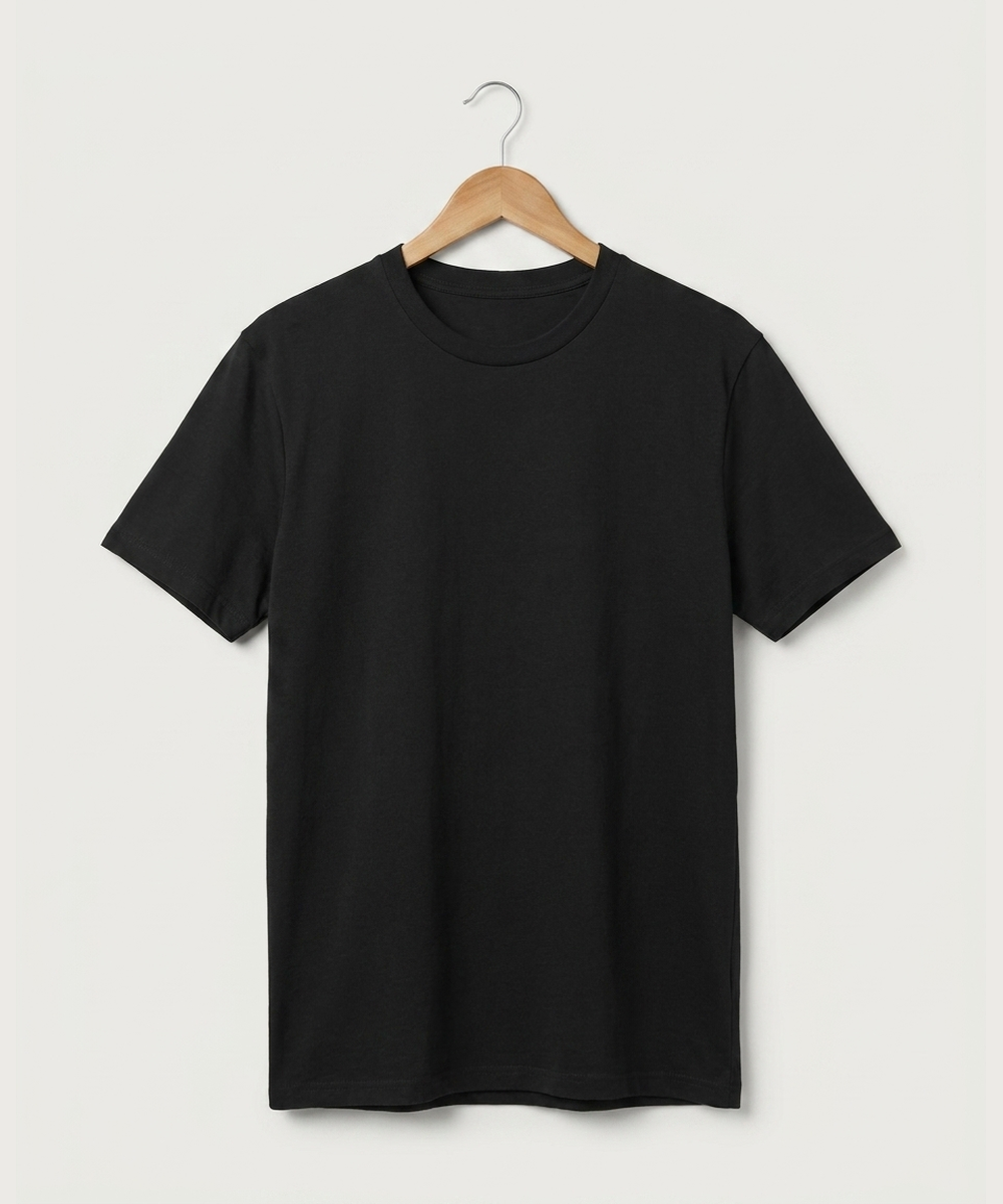 Wisconsin Hanger Test - Black T-Shirt - Left Chest
