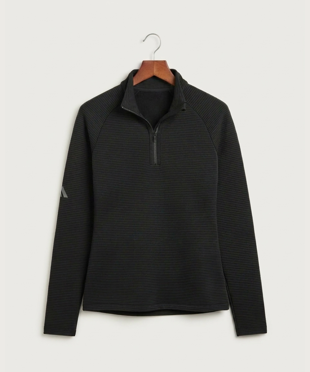 Wisconsin Hanger Test - Black Quarter Zip - Left Chest