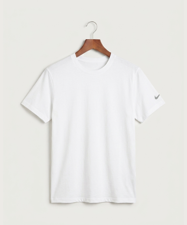 Wisconsin Hanger Test - White Nike Swoosh Sleeve rLegend Tee NKDX8730