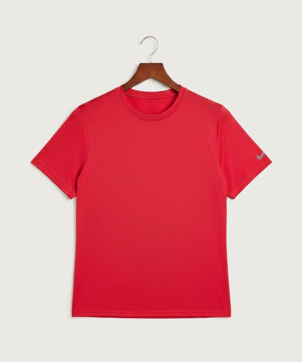 Wisconsin Hanger Test - University Red Nike Swoosh Sleeve rLegend Tee NKDX8730