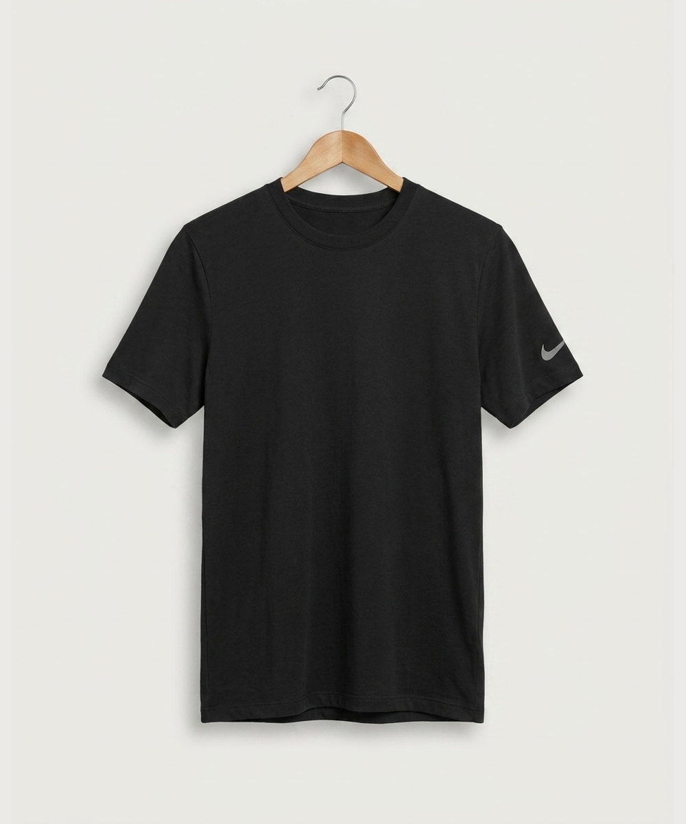 Wisconsin Hanger Test - Black Nike Swoosh Sleeve rLegend Tee NKDX8730