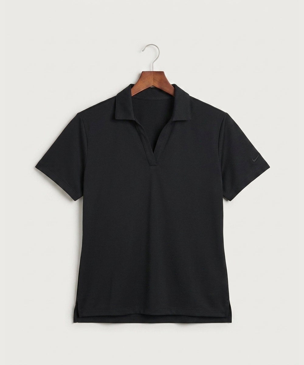 Wisconsin Hanger Test - Black Polo - Left Chest
