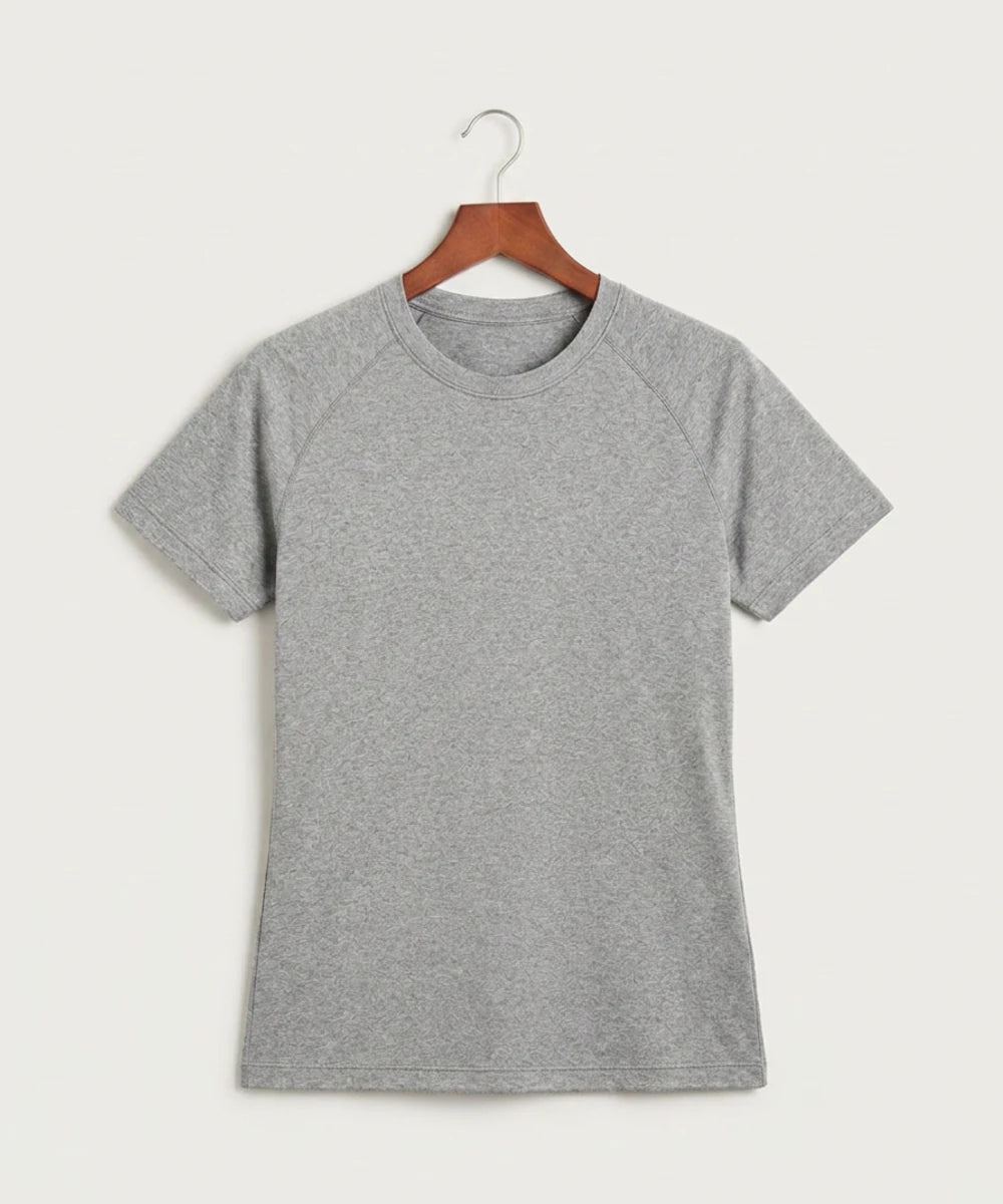 Duluth East High School Cheer (Coed) - Gray Tee - Full Front