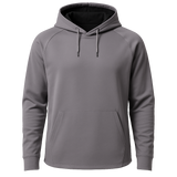TEST: Ashwaubenon Baseball - Gray Hoodie - Full Front