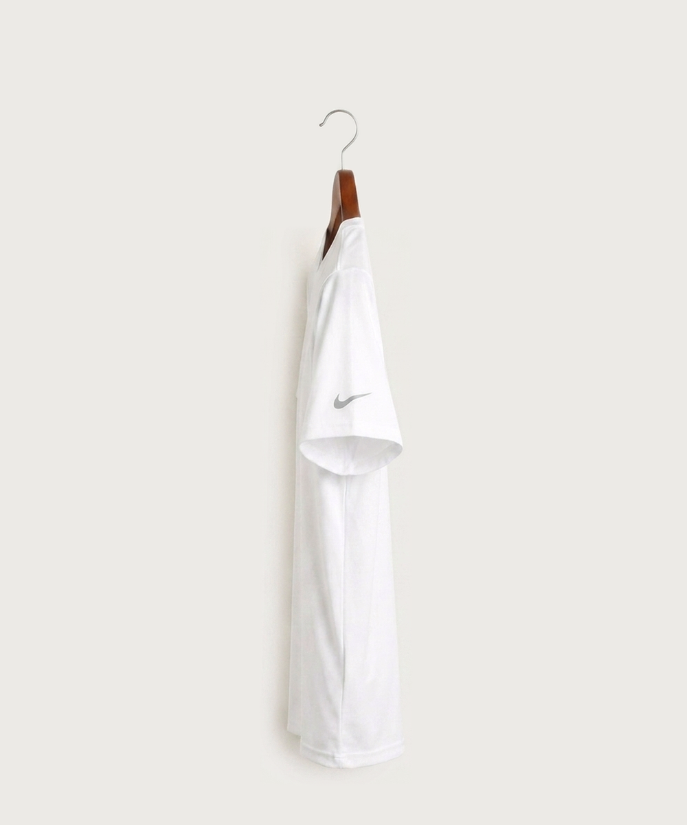 Leading Edge New Jersey Team Store - White Nike Swoosh Sleeve rLegend Tee NKDX8730 (left sleeve)