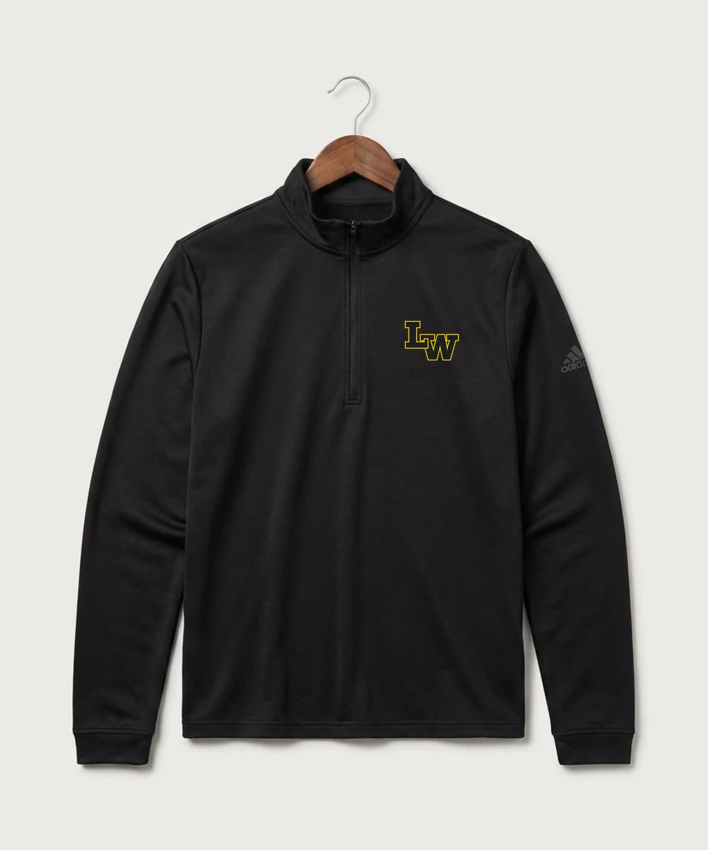 Le-Win Football - Black Men's Ultimate365 Lightweight Quarter-Zip Pullover