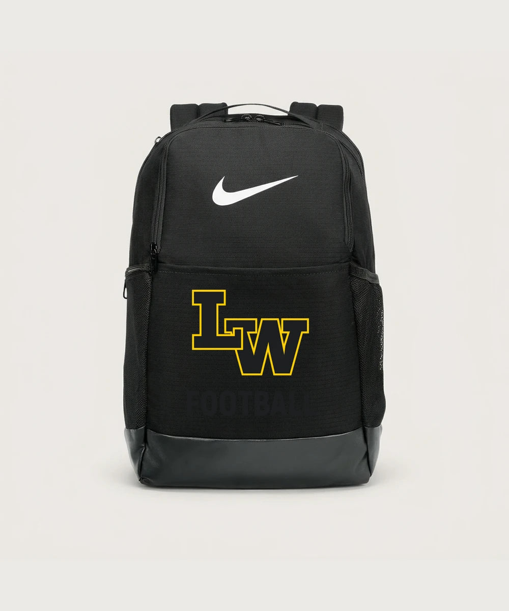 Le-Win Football - Black Nike Brasilia Medium Backpack NKDH7709