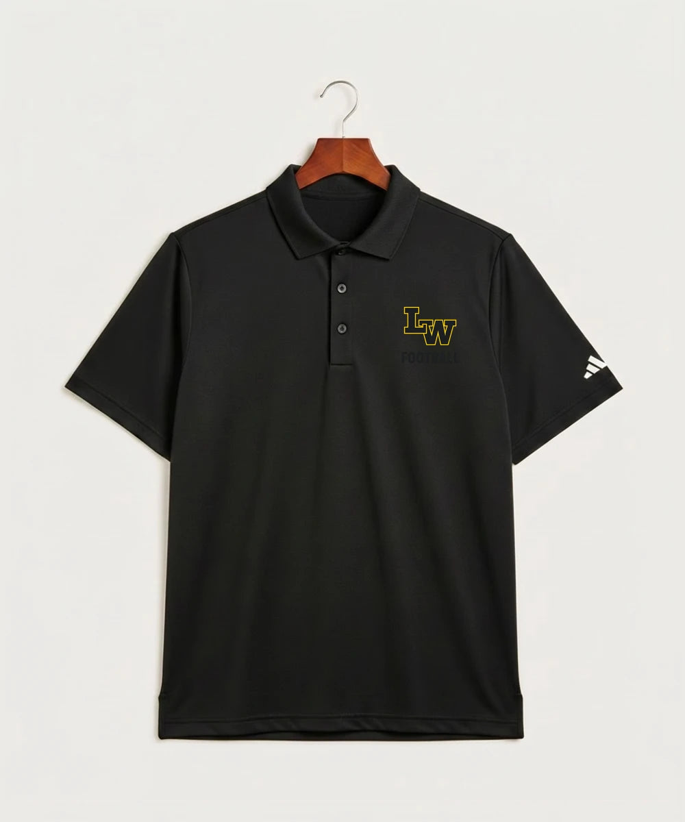 Le-Win Football - Black Polo - Left Chest