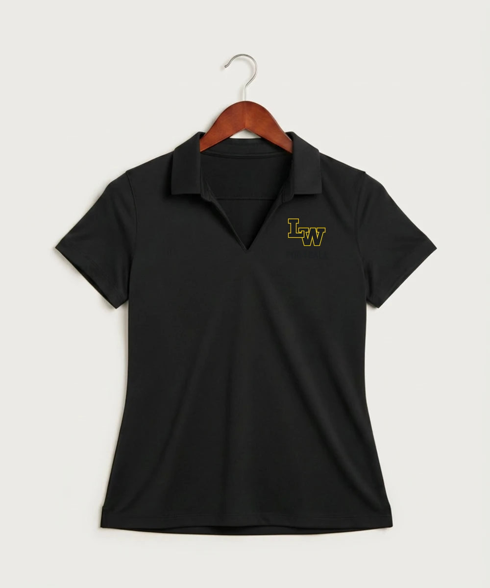 Le-Win Football - Black Polo - Left Chest