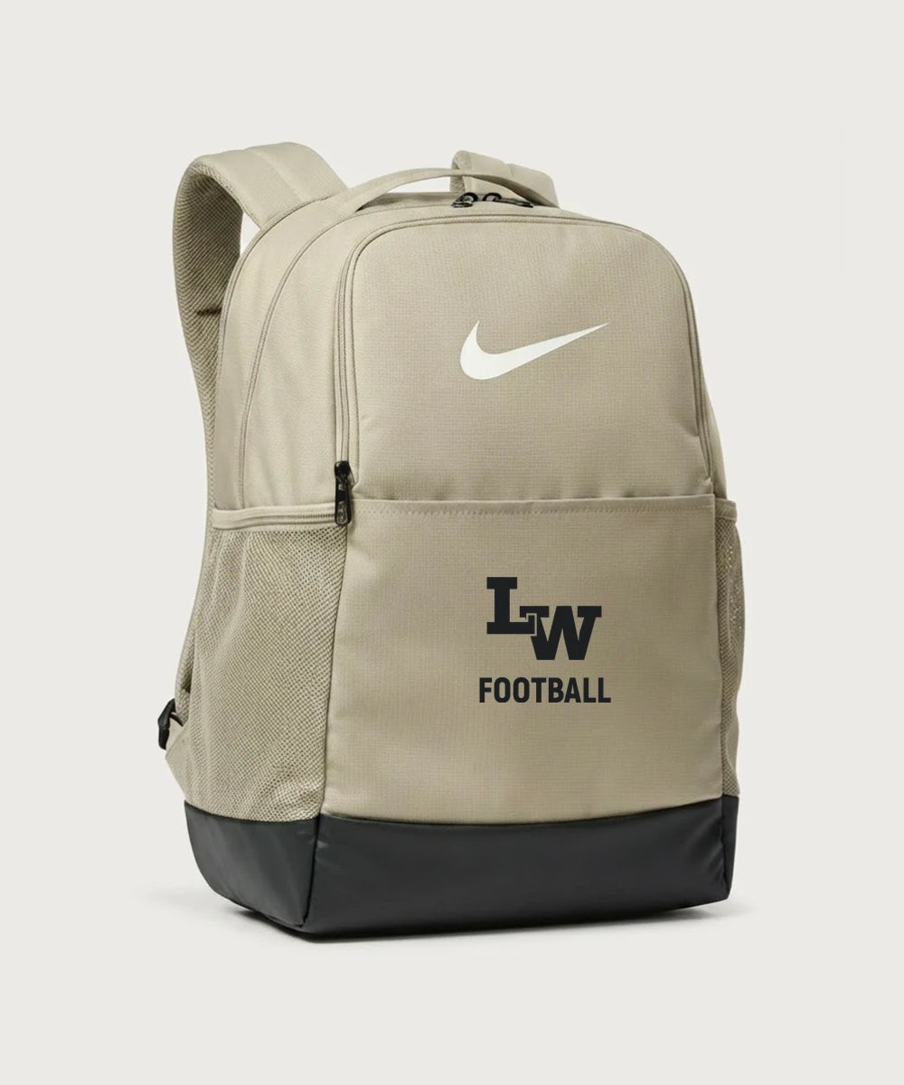 Le-Win Football - Desert Khaki Nike Brasilia Medium Backpack NKDH7709