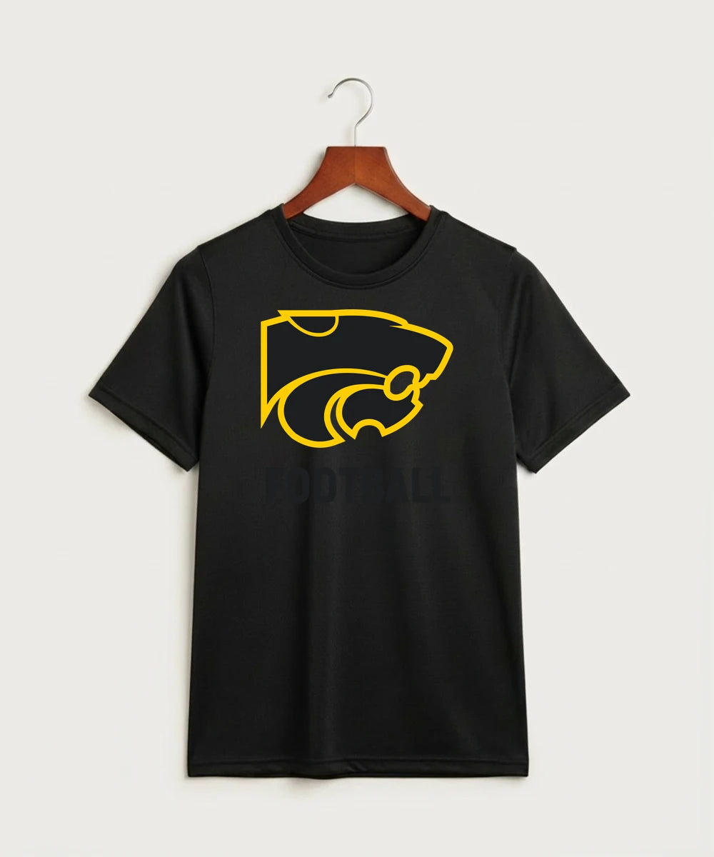 Le-Win Football - Black Nike Youth Swoosh Sleeve rLegend Tee NKDX8787