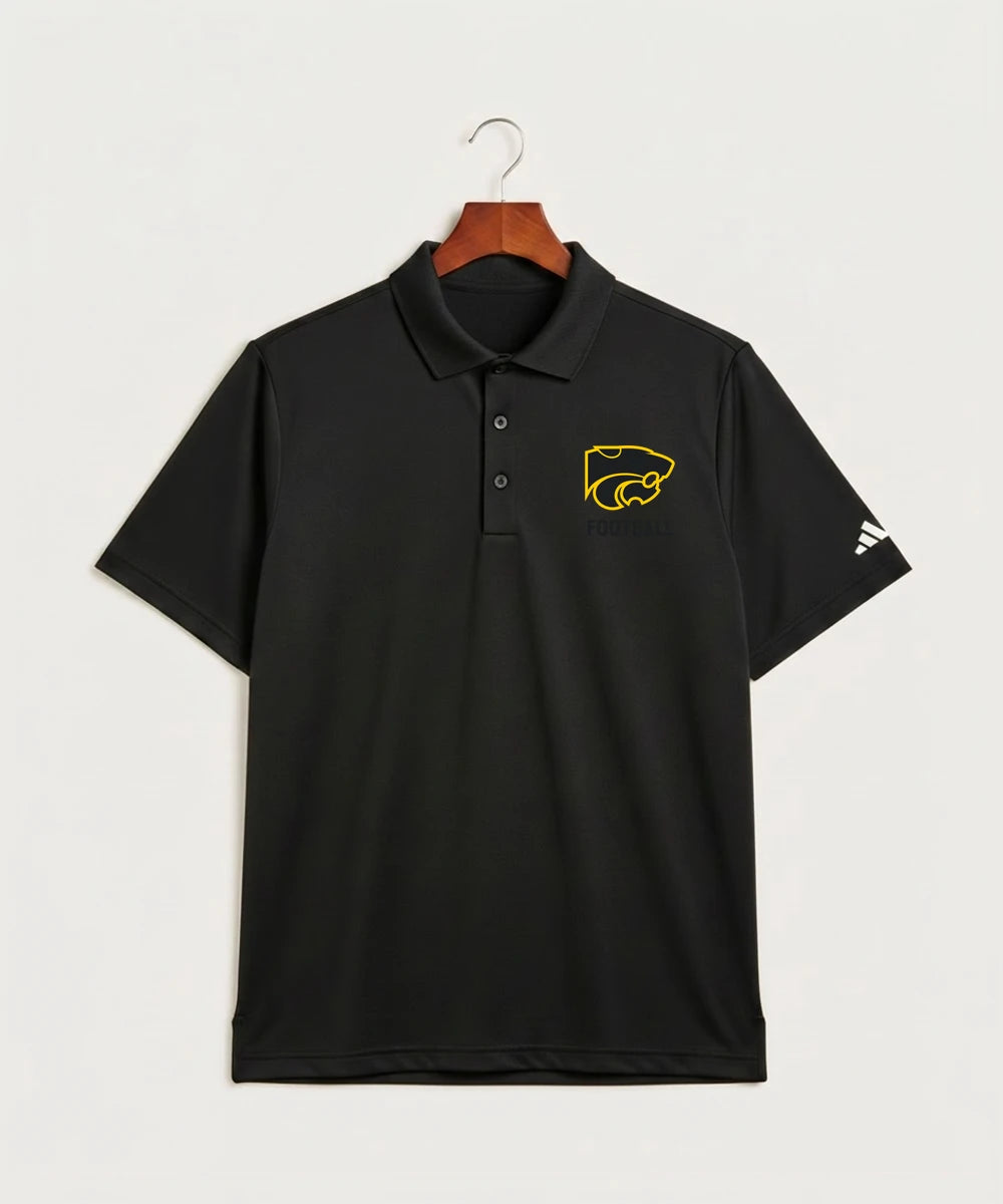 Le-Win Football - Black Polo - Left Chest
