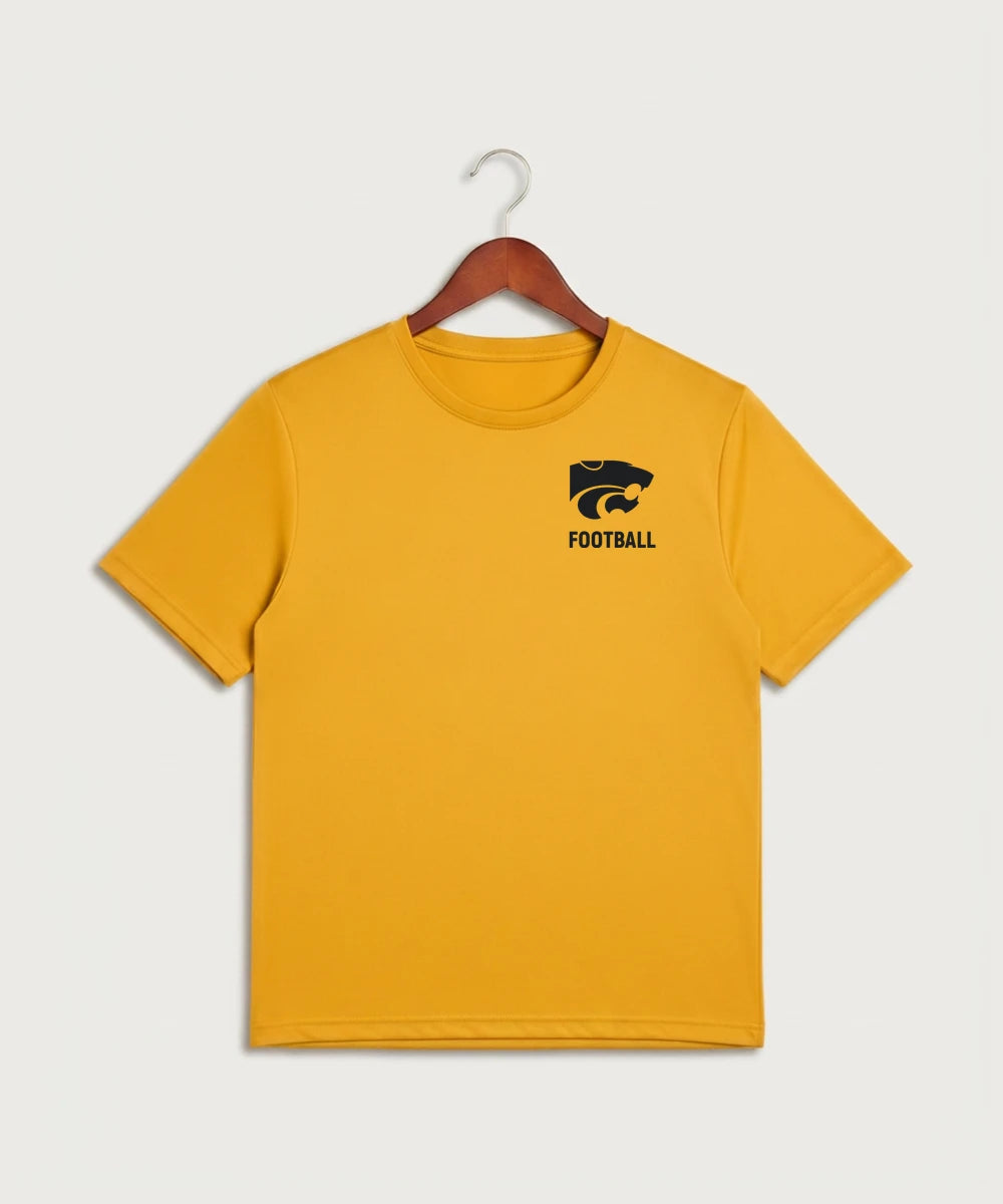 Le-Win Football - Gold Sport-Tek PosiCharge Competitor Tee. ST350