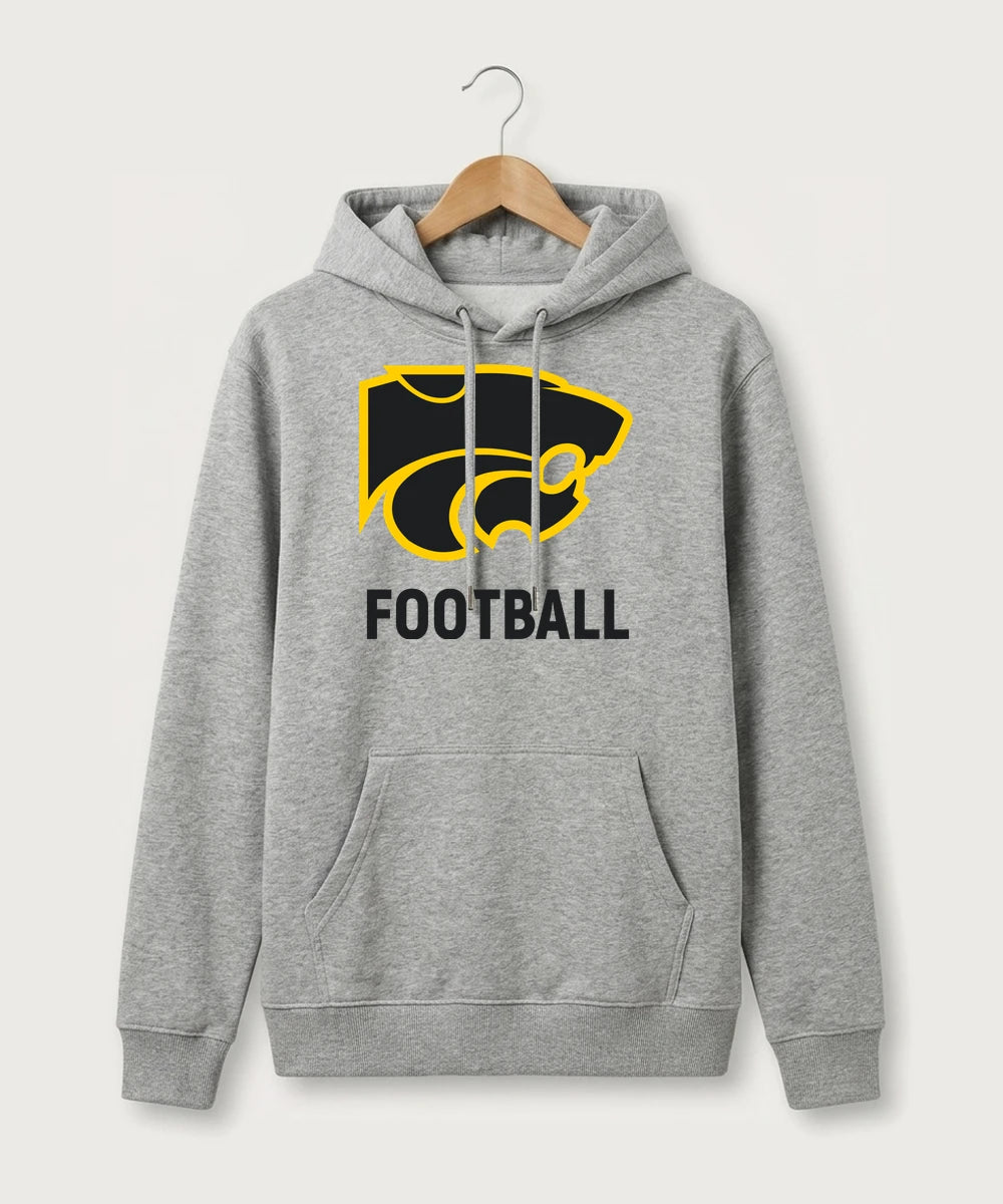 Le-Win Football - Heather Grey Hoodie Value