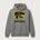 Le-Win Football - Medium Grey Port & Co Core Fleece Pullover Hooded Sweatshirt. PC78H