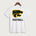 Le-Win Football - White Port & Co Core Cotton Tee. PC54