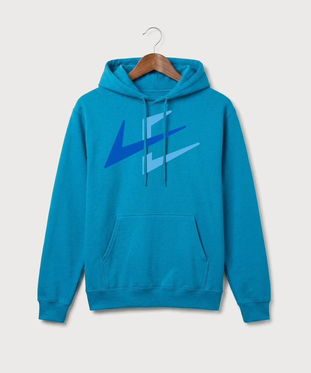 Leading Edge Team Store - Sapphire Port & Co Core Fleece Pullover Hooded Sweatshirt. PC78H