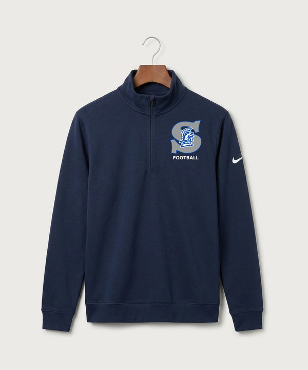 Southwest Football - Midnight Navy Nike Club Fleece Sleeve Swoosh 1/2-Zip NKDX6718