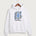 Southwest Football - White Port & Co Core Fleece Pullover Hooded Sweatshirt. PC78H