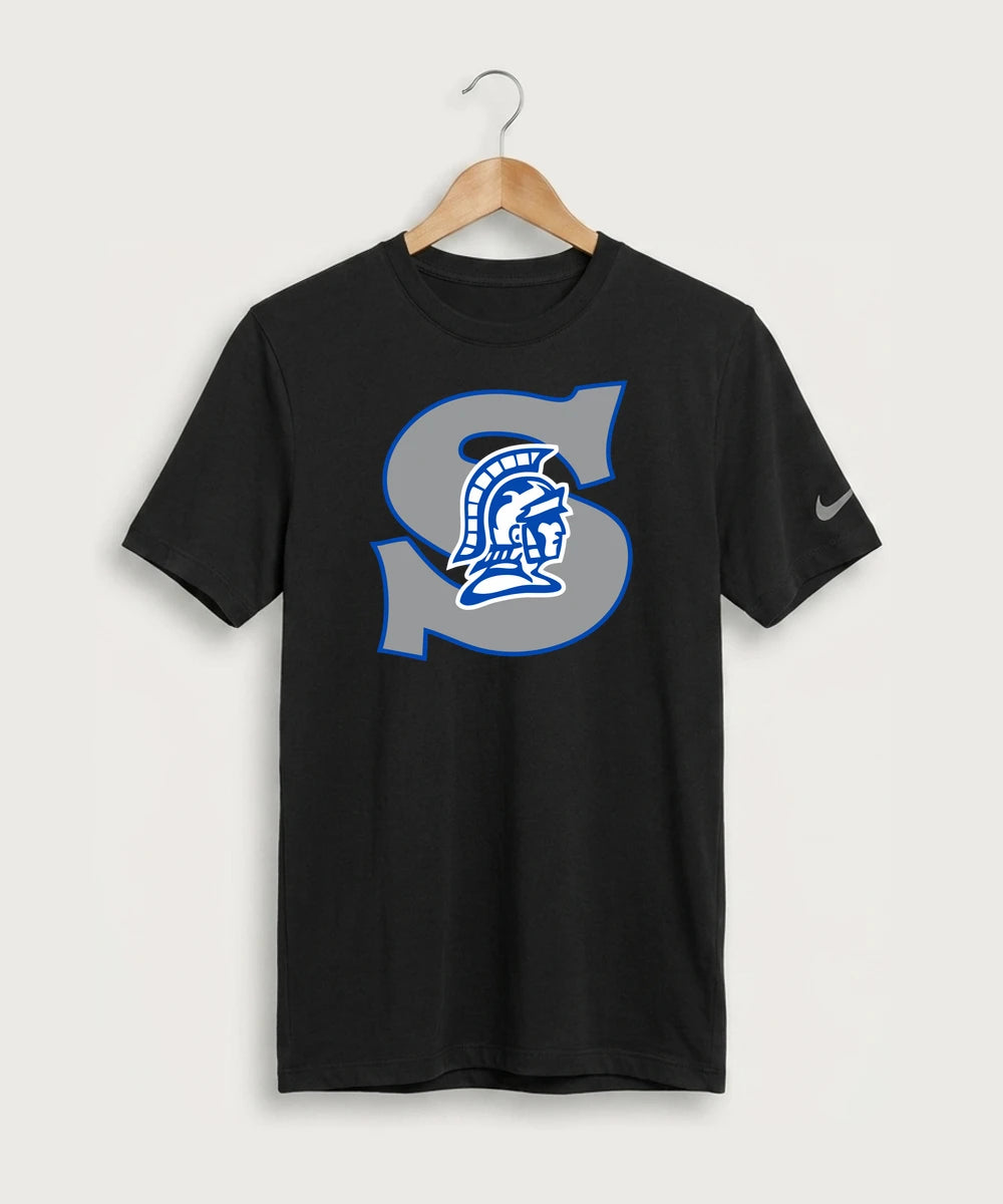 Southwest Football - Black Nike Swoosh Sleeve rLegend Tee NKDX8730