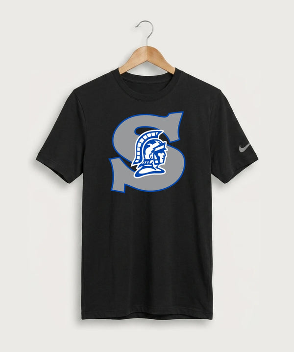 Southwest Football - Black Nike Swoosh Sleeve rLegend Tee NKDX8730